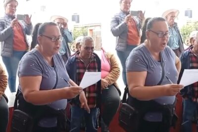Ejidatarios de Jiménez del Teul rechazan presa; se manifiestan en la alcaldía