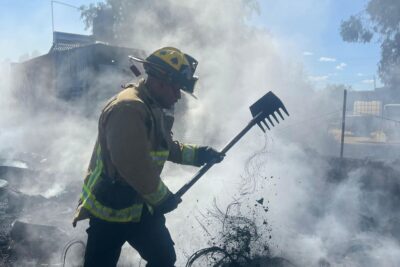 Controlan incendio en la comunidad Francisco I. Madero, en Zacatecas