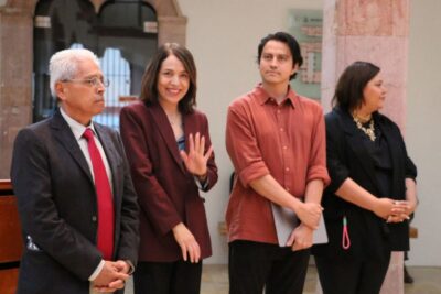 Inauguran “Membrana. Gráfica Expandida” de Luis Canseco en el Museo Manuel Felguérez