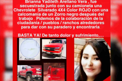 J. Carmelo Vera Moreno busca a su hija Briana Yadileth