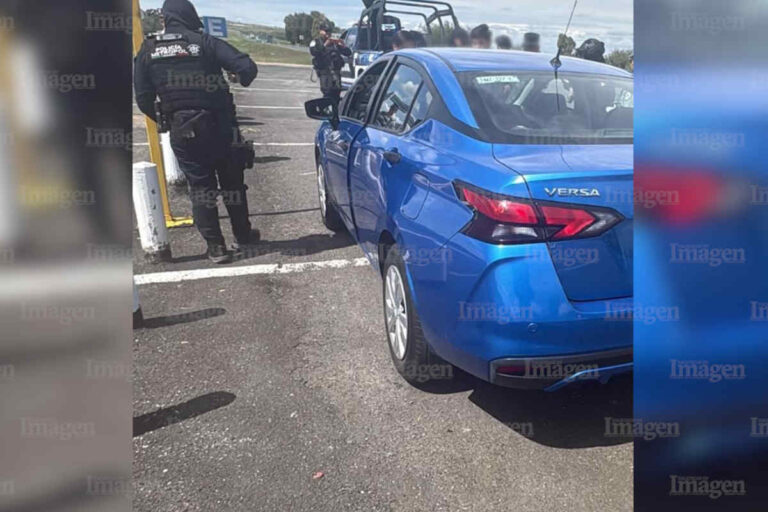 Localizan en Fresnillo un vehículo con reporte de robo; hay dos detenidos