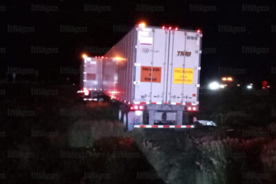 Se registra choque por alcance en la salida a Durango; solo hay daños materiales