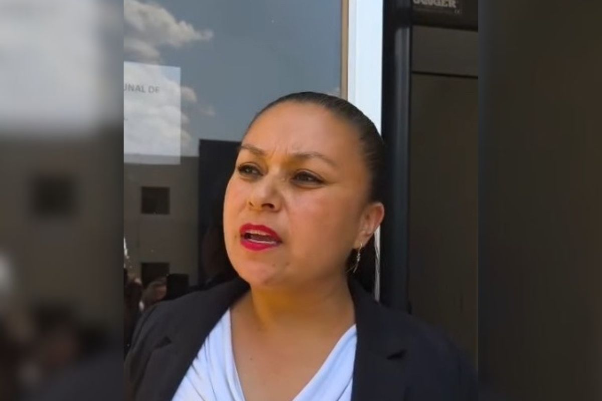 Jenny González, acusada de violencia de género. 