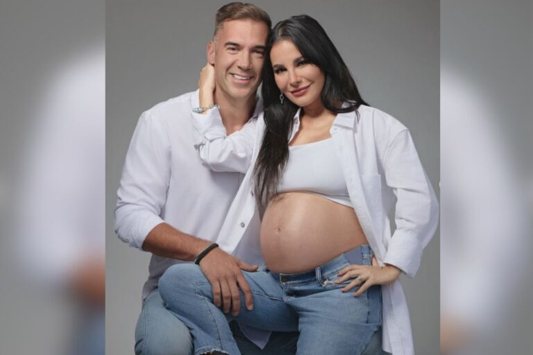 Martha Higareda y Lewis Howes revelan el género de sus bebés
