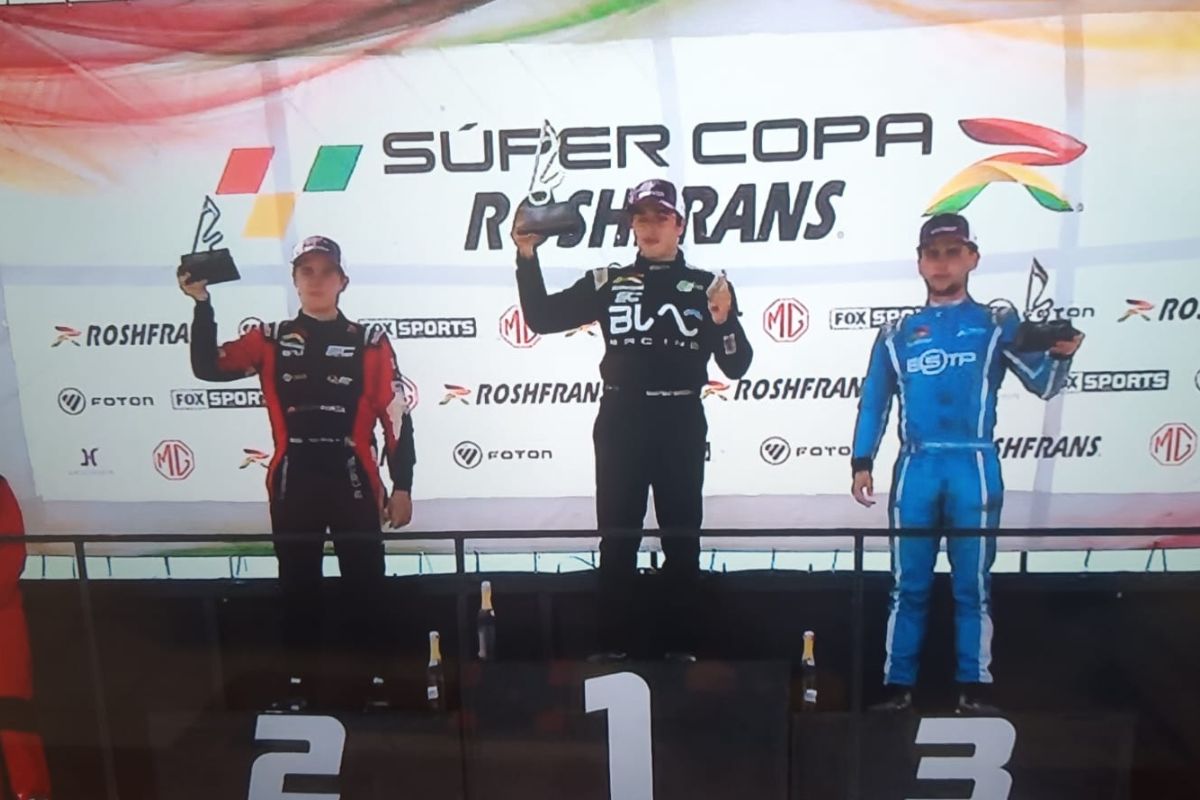 El piloto zacatecano Mateo Girón subió en dos ocasiones al podio en el Autódromo de Chihuahua ocupando el sitio de honor luego de dos excelentes competencias en la Categoría GTM/Light 