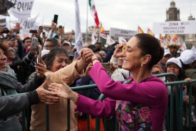 Primer Informe de Gobierno de Claudia Sheinbaum desde el Zócalo de la CDMX