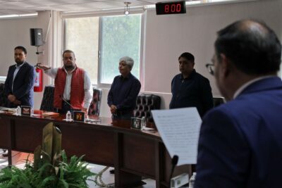 Carlos Alberto Limas se incorpora como representante de Movimiento Ciudadano ante el IEEZ