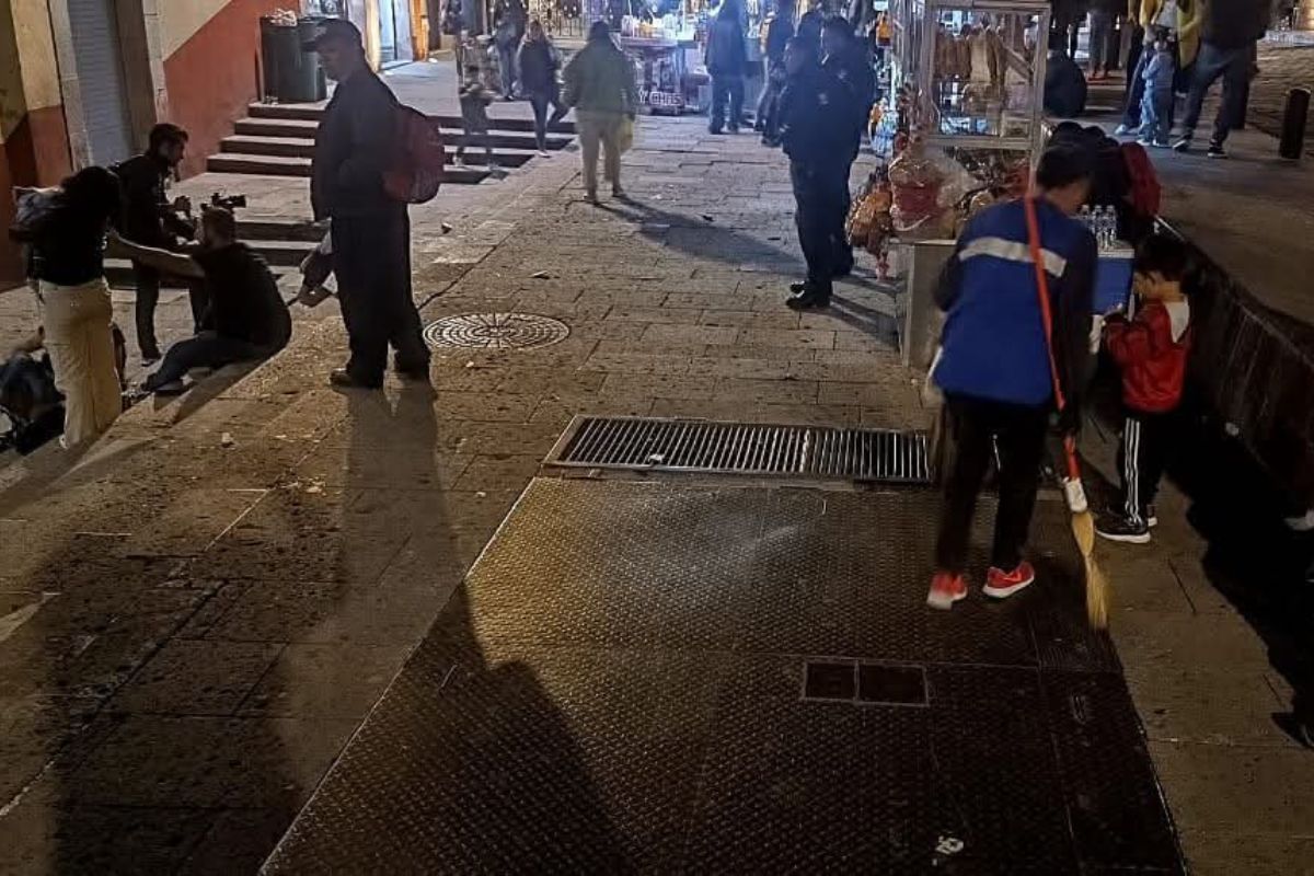 Ayuntamiento refuerza limpieza en Zacatecas por Festival de Teatro de Calle.