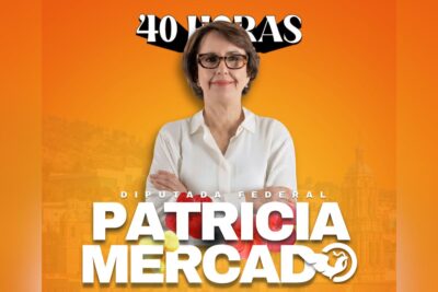 Patricia Mercado visitará Zacatecas para dialogar sobre la jornada laboral de 40 horas