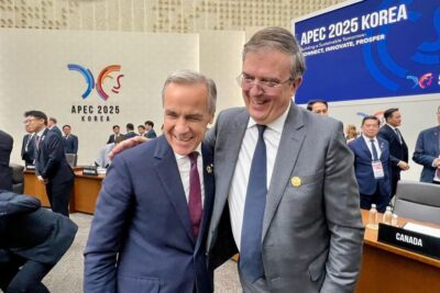 Marcelo Ebrard llama a fortalecer la cooperación internacional en la Cumbre APEC 2025 en Corea del Sur