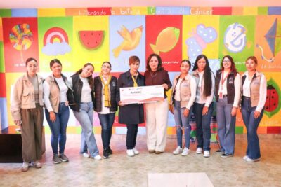 Entrega Gobierno de Zacatecas donativo a AMANC en apoyo a niñas, niños y adolescentes con cáncer