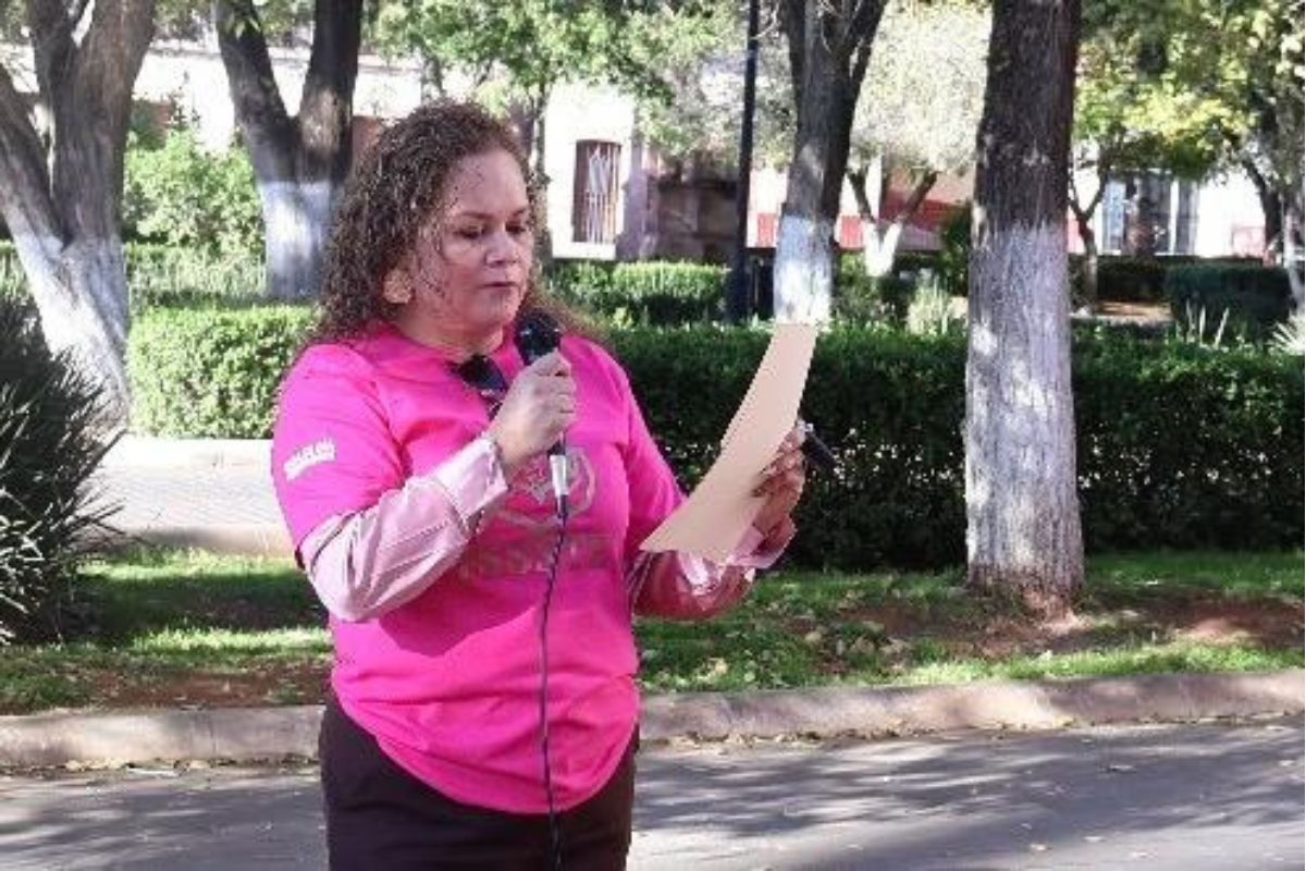 ISSSTE Zacatecas conmemora lucha contra cáncer de mama.