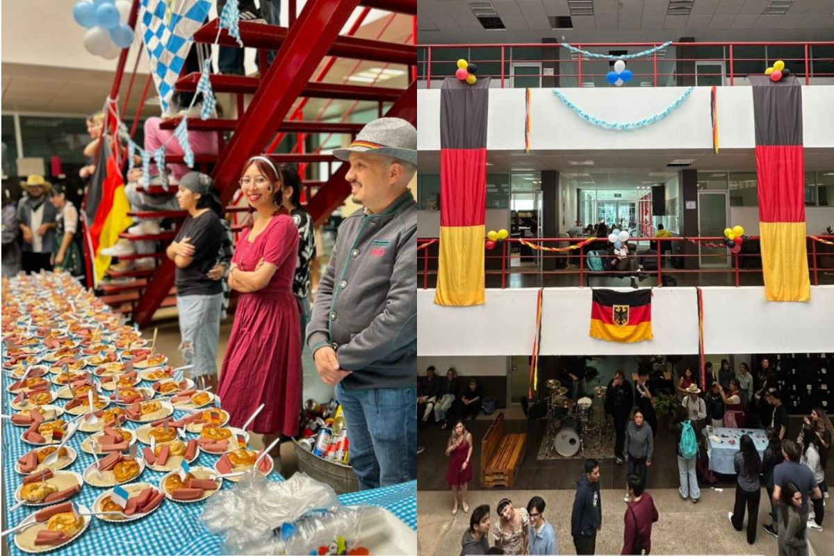 Se celebra el Oktoberfest 2025 en la Licenciatura en Lenguas Extranjeras.