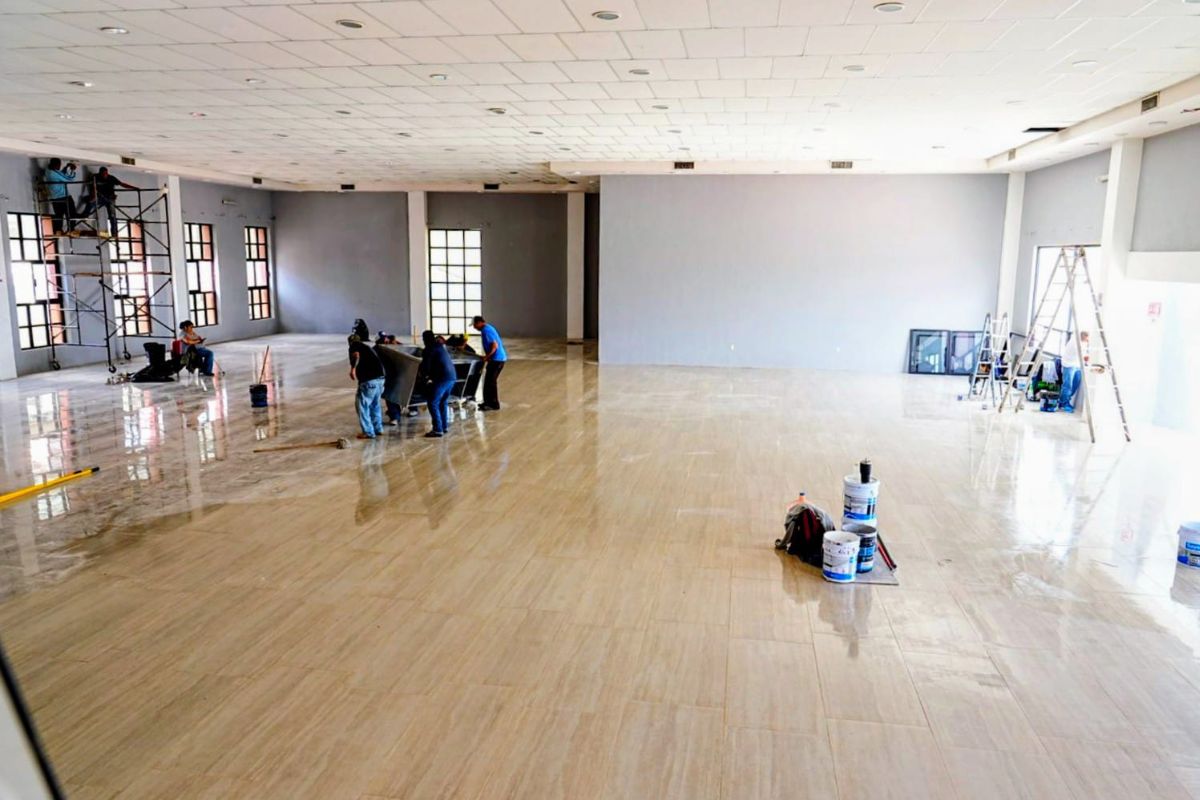 Anuncian remodelación y próxima reapertura del “Salón de eventos Issstezac”.