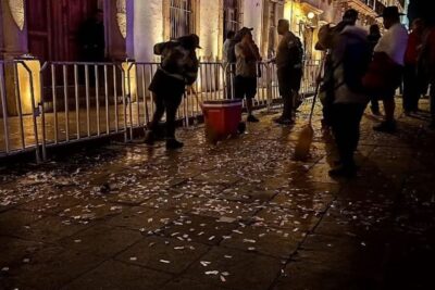 Ayuntamiento refuerza limpieza en Zacatecas por Festival de Teatro de Calle