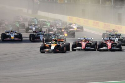 Lando Norris gana el GP de México 2025, Charles Leclerc en segundo