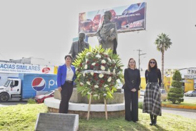 Rinden homenaje a Francisco Goitia en Fresnillo en el 143 aniversario de su natalicio