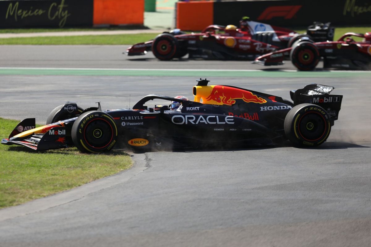 Lando Norris gana el GP de México 2025, Charles Leclerc en segundo.