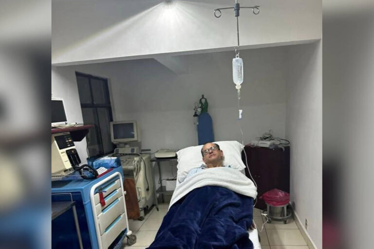 Alan Murillo, exalcalde de Sombrerete, se recupera tras detención