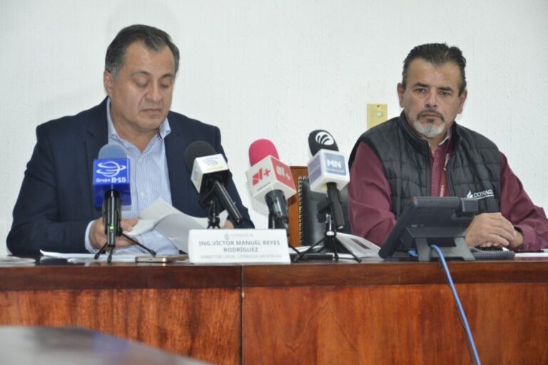 Zacatecas primer estado en regularizar concesiones de agua