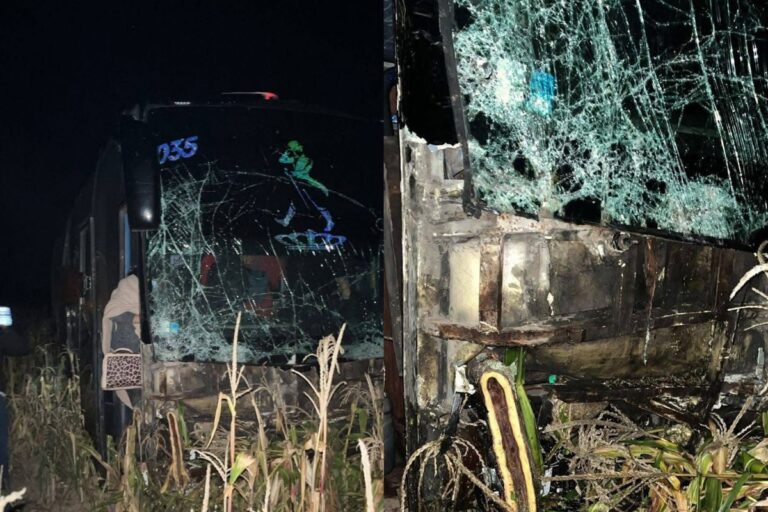Comerciantes de Fresnillo sufren volcadura en San Luis Potosí; no hay heridos