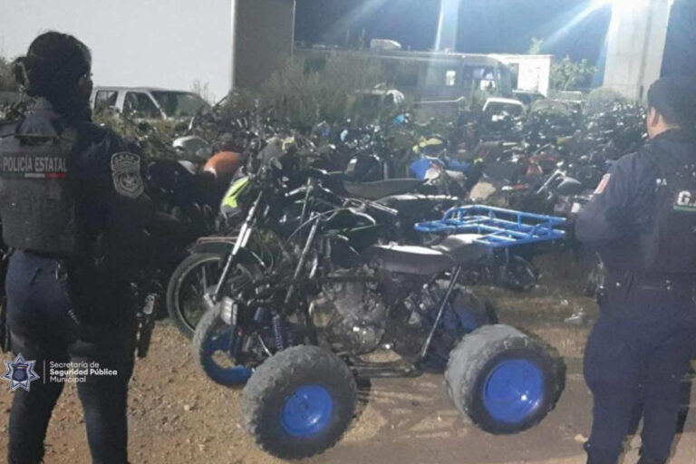 Detienen a hombre en Zacatecas por conducir cuatrimoto con VIN alterado