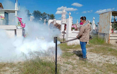Día de Muertos Zacatecas 2025: SSZ refuerza medidas sanitarias en panteones