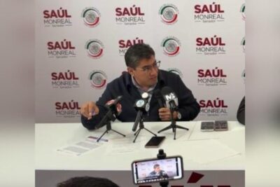 “No permitiremos imposiciones en Morena”, afirma Saúl Monreal