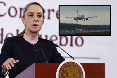 Sheinbaum Rechaza cancelación de vuelos del AIFA y AICM a EU