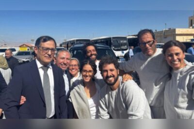 Israel libera a seis mexicanos retenidos tras participar en una misión humanitaria hacia Gaza