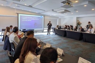 La FGJEZ participa en Taller Internacional en Bogotá, Colombia