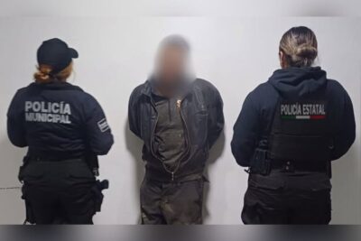 Aseguran a hombre por presuntos delitos de violencia familiar y amenazas