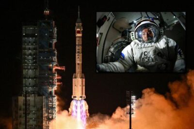 China lanza a su astronauta más joven en nueva misión al espacio