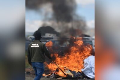Objetos incautados en delitos fueron incinerados por FGJEZ