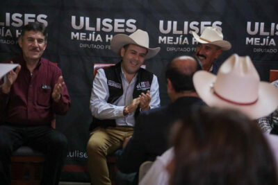 Fortalecer la agroindustria, es una meta de Ulises Mejía Haro