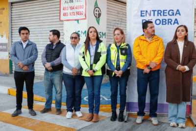 Fresnillo impulsa su desarrollo urbano con entrega de obras de pavimentación y drenaje