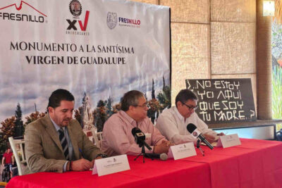 Fresnillo tendrá un monumento a la Virgen de Guadalupe