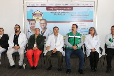 Arranca en Zacatecas Campaña de Vacunación para Temporada Invernal