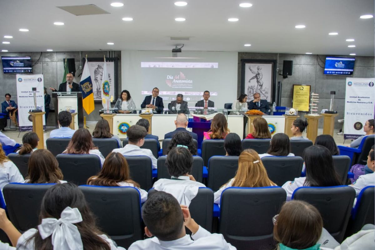 Medicina Humana UAZ conmemora el Día del Anatomista