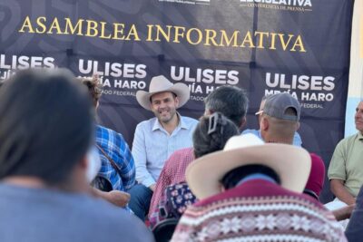 Ulises Mejía Haro busca apoyar a productores de uva y vino en Zacatecas