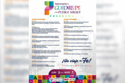Guadalupe celebra su 7º Aniversario como Pueblo Mágico: Conoce cuáles serán las actividades