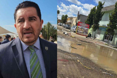 Javier Torres atenderá petición de bacheo en la colonia Industrial de Fresnillo