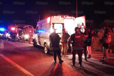 Localizan a joven con heridas por arma de fuego sobre la carretera federal 45