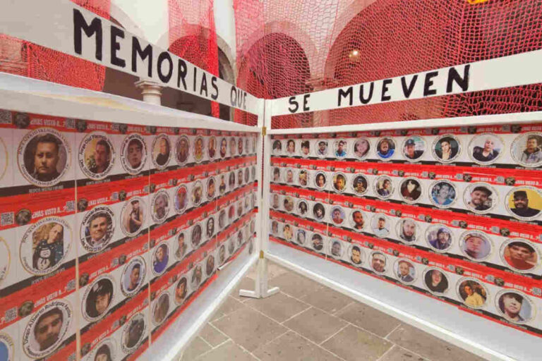 Madres Buscadoras instalan la exposición ‘Memorias Que Se Mueven’ en Fresnillo