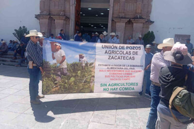 Protestan propietarios de pozos en Zacatecas; “nadie nos escucha”