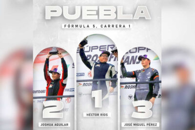 Zacatecas tiene el 1, 2, 3 en la clasificación Fórmula 5 dentro de la Super Copa 2025