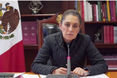 Claudia Sheinbaum se coordina con gobernadores de los estados afectados por las lluvias