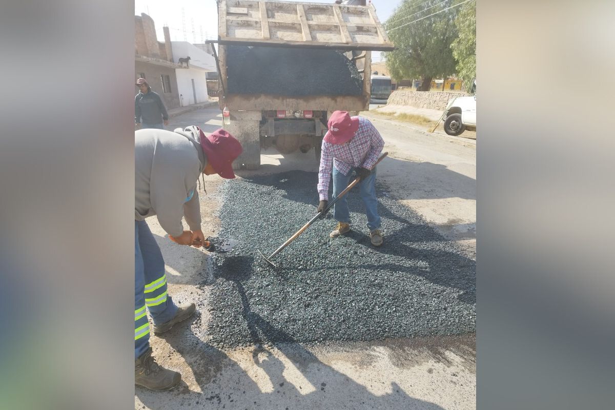 Guadalupe acelera el bacheo: cuadrillas trabajan a ritmo intensivo en toda la ciudad.