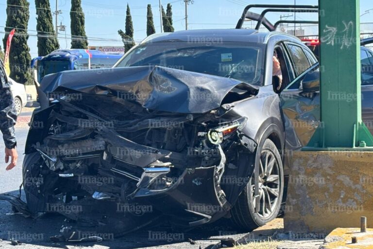 Dos personas lesionadas fue el saldo de un accidente vial en el Mineral