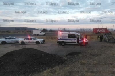 Hombre sufre crisis tras volcarse cerca al poblado de Los Ángeles de Medran